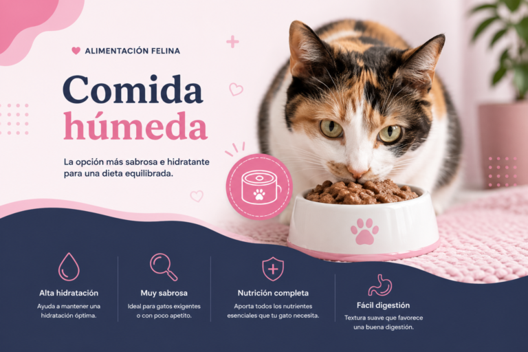Comida húmeda gatos