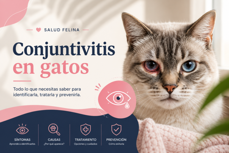 Conjuntivitis gatos