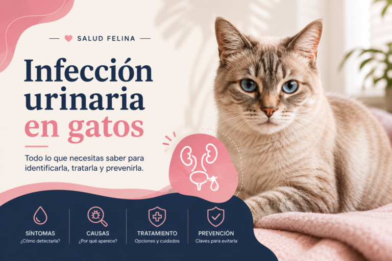 Infección urinaria en gatos