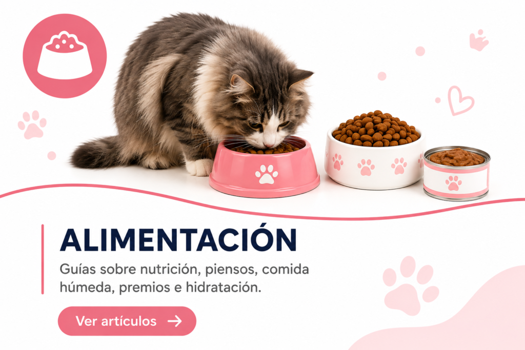 Alimentación gatos